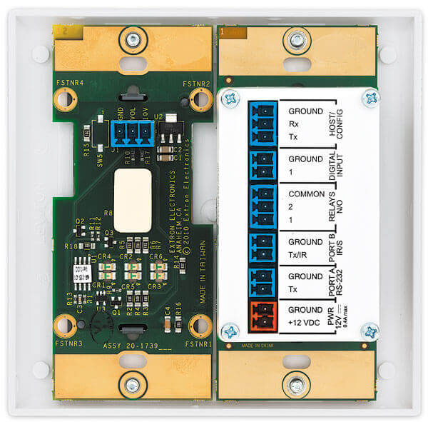 Extron mlc 64 rs vc d controlador medialink con mando de control de volumen